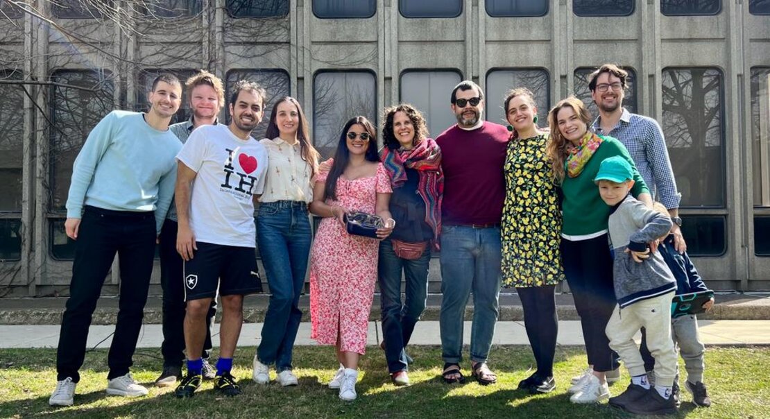 Visitors and Friends from Brazil, Colombia, Chile and Germany